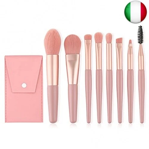 GeekerChip Pennelli Make Up Professionali Set,8 Pezzi Set Pennelli da