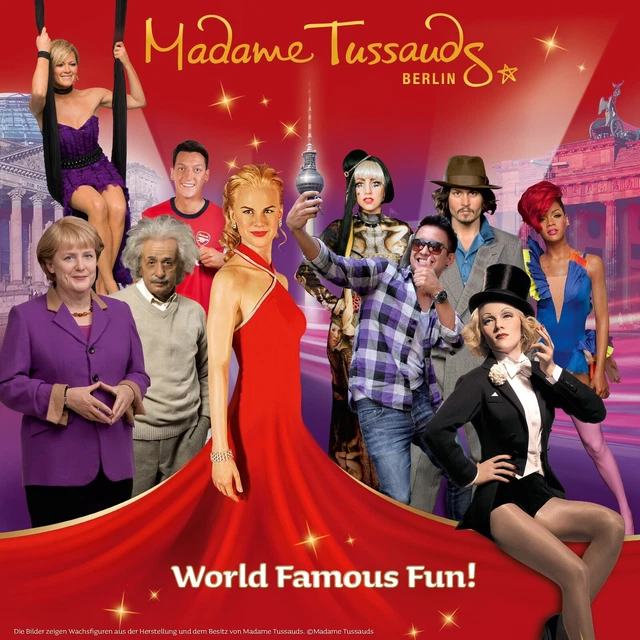Madame Tussaud Berlin/Wien Gutscheine 2 für 1