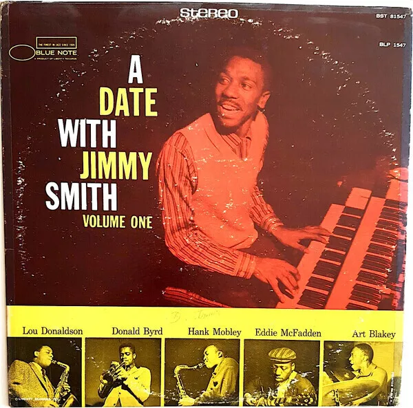 Jimmy Smith A Date With Jimmy Smith Volume One NEAR MINT Blue Note Vinyl LP
