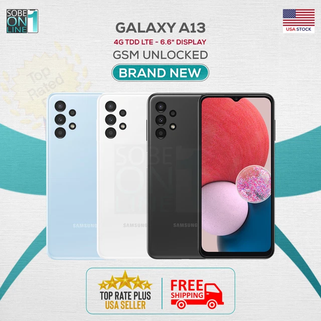 SAMSUNG GALAXY A13 SM-A135F/DS 128 GB 4 GB Dual SIM Unlocked ...
