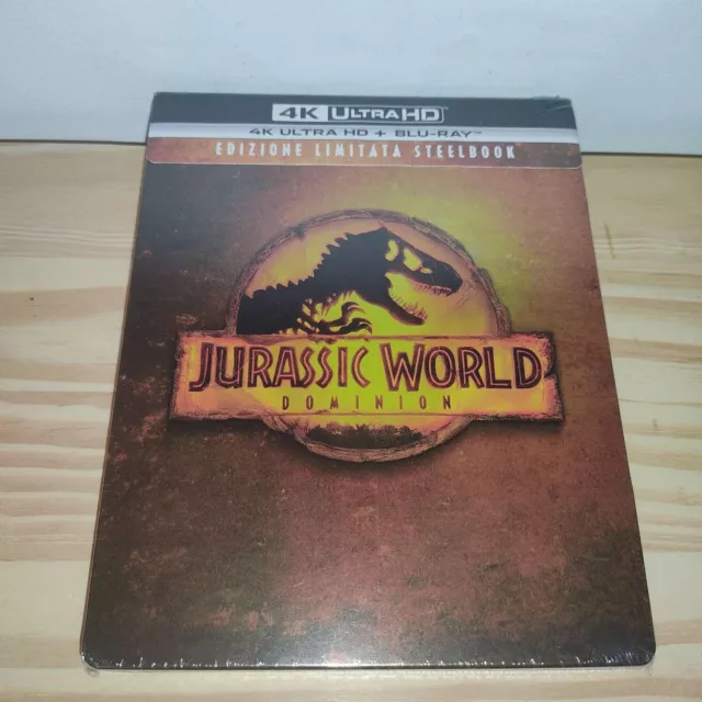 Jurassic World: Dominion STEELBOOK 4k [4k + Blu-ray] - VF INCLUSE - NEUF