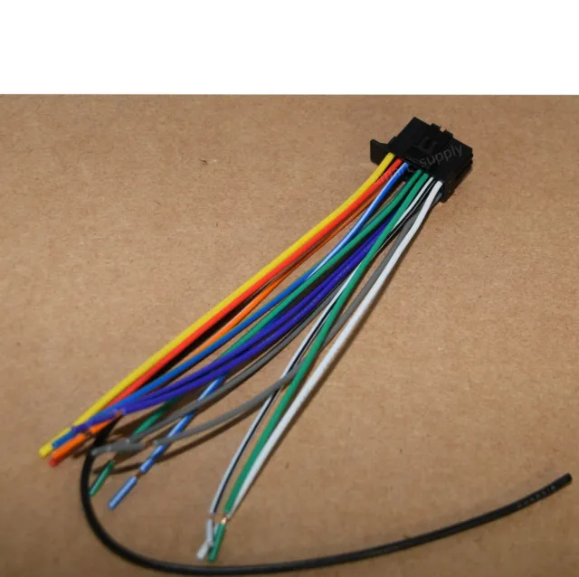 NEW WIRE HARNESS FOR JVC KDX340BTS KD-X340BTS Free Fast Shipping