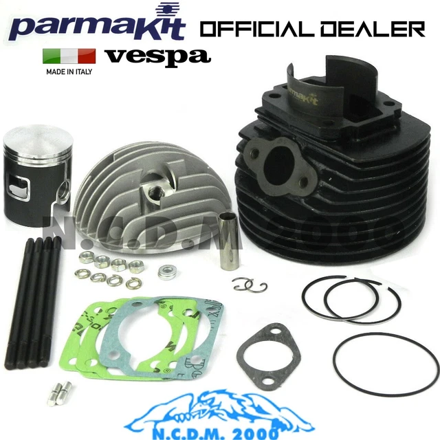 thumbnail image 2 of ROAD RACING PERFORMANCE Thermal Group Modification Kit - 102cc Piston & Cylinder (D.55) For Piaggio Ape 50 / Vespa 2 of 6