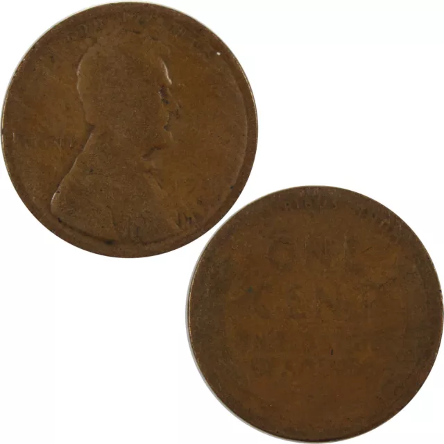 1909 S Lincoln Wheat Cent Penny 1c Coin SKU:CPC2873