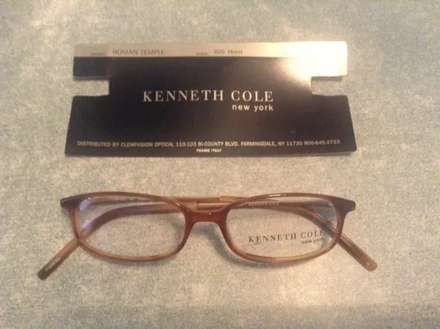 monture lunettes femme de marque kenneth cole neuve "roman temple"