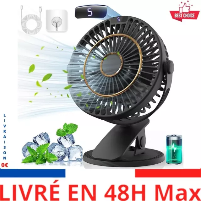 VENTILATEUR DE COLLIER Rechargeable Mini Ventilateur De Cou EUR 15,24 -  PicClick FR