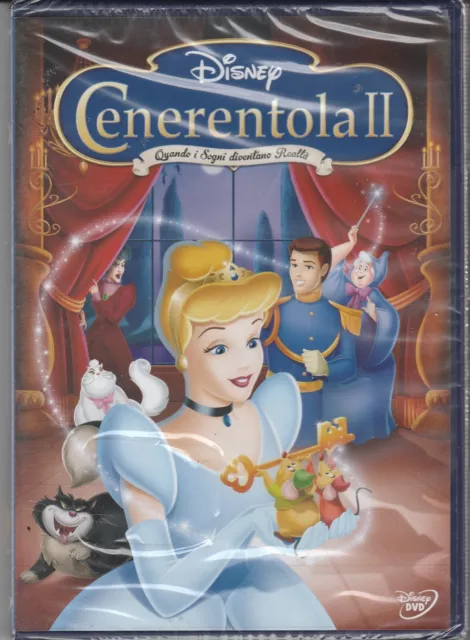 Dvd CENERENTOLA II 2 - QUANDO I SOGNI DIVENTANO REALTA' Disney nuovo sigil2002