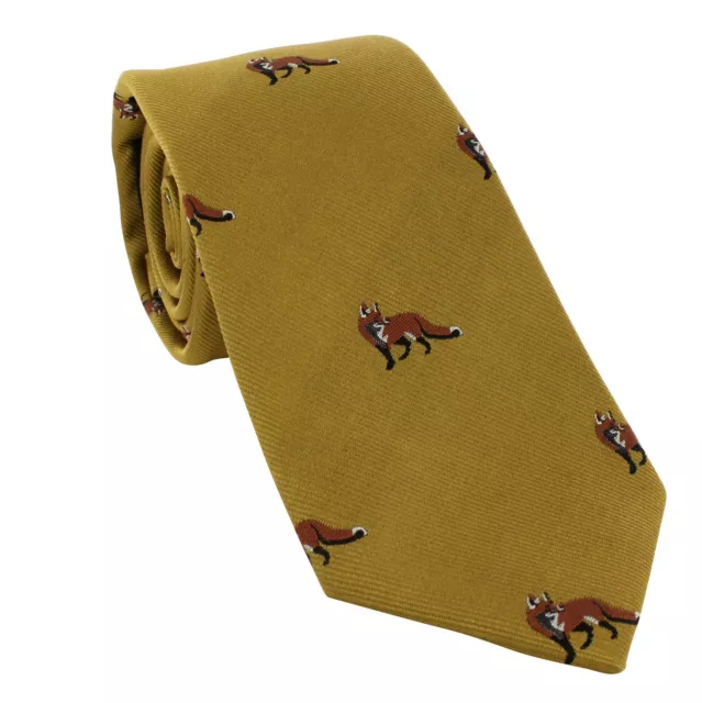 Michelsons of London Fox Silk Tie