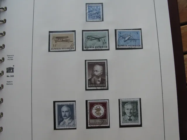 Österreich Briefmarken Sammlung ab  1955-1980