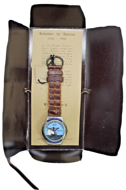 Montre Landren Classique - Cadran Blanc Chiffres Romains - Jamais Portée, Pile Neuve
