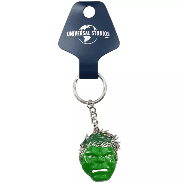 Universal Studios Marvel Hulk Head Keychain