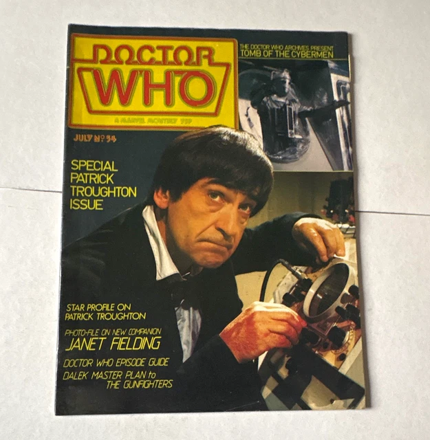 DOCTOR WHO MAGAZINE Issue 54 July Special Issue Patrick Troughton £6.52 ...
