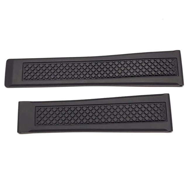 TAG Heuer S/El Cinturino Orologio In Pelle Di Vitello Italiana 22mm: Per TAG Heuer Carrera Monaco, Blu Strap Pelle Vitello Italiano - Foto 7