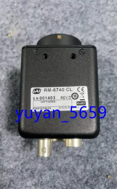 1PCS Used For JAI RM-6740CL Industrial Camera #2056 LY