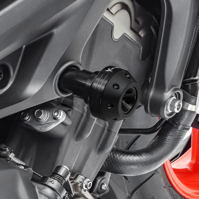 Tampons de protection moto Motoguard noir DK2982