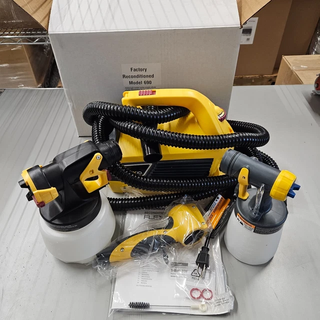 WAGNER FLEXIO 4000 Stationary HVLP Paint Sprayer Yellow 690