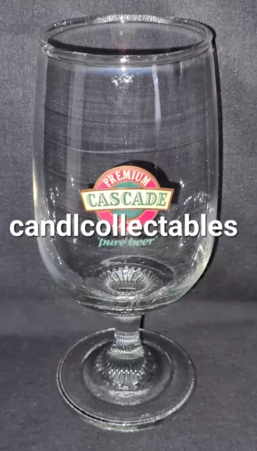 Rare Collectable Cascade Premium Lager Beer Glass In Great Used Condition