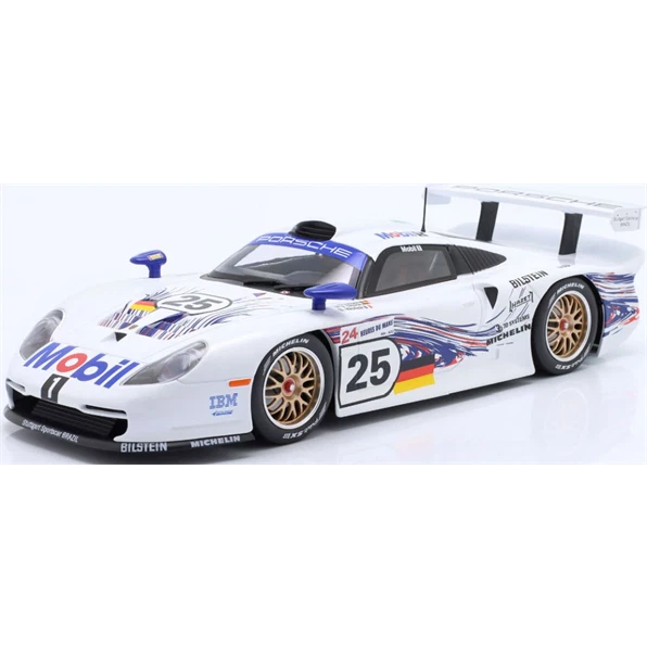 Porsche 911 GT1 #25 24h Le Mans 1996 Stuck, Boutsen, Wollek 1:18 WERK83