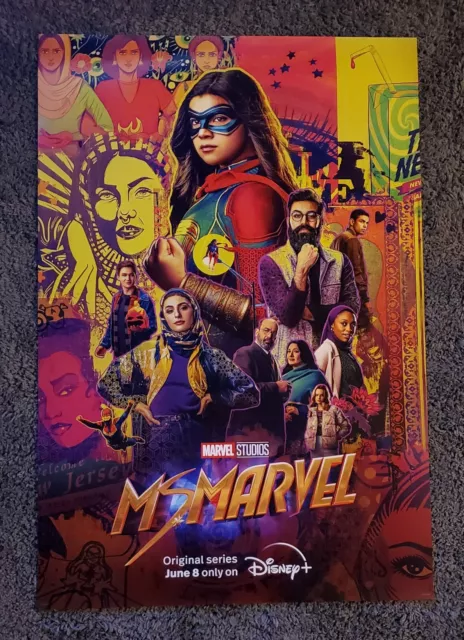Ms Marvel Final 27x40 1-Sheet DS Movie Poster Double sided Avengers
