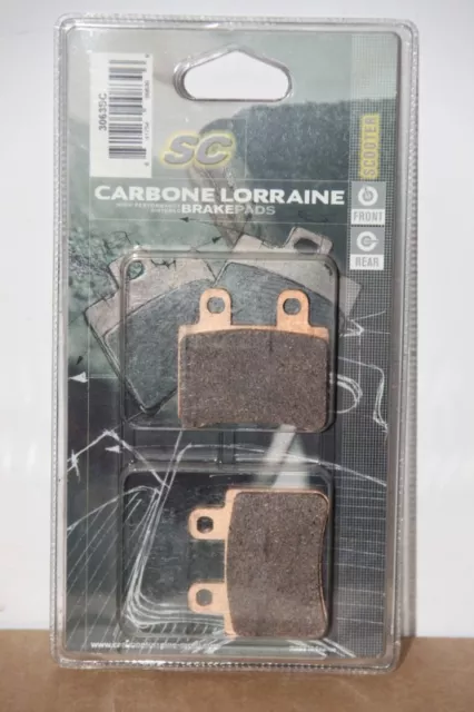 Plaquette Frein Arriere CARBONE LORRAINE 3063SC pour MBK DT 50 X LIMIT 2004-2010