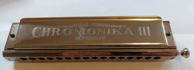 Hohner Chromonika III 280 C Mundharmonika