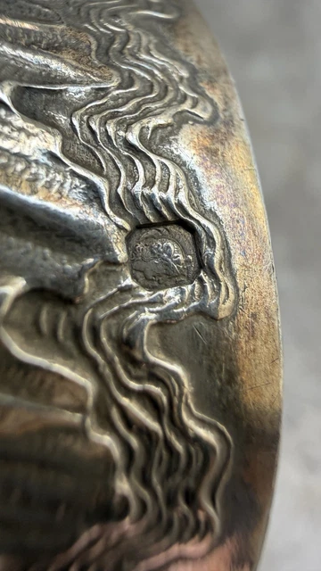 Timbale En Argent Massif Monogrammée P W - Orfèvre Gabert Henry - 91g