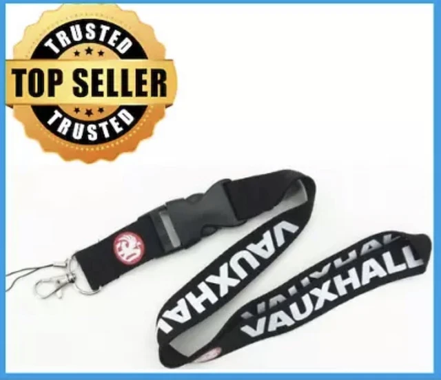 Vauxhall Car Keyring - Metal Alloy Keyring For Astra, Corsa, Insignia, Zafira With Gift Pouch