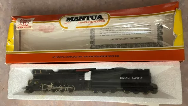 Mantua 319-03 Union Pacific Consolidation & Vandy Tender Locomotive HO Sealed