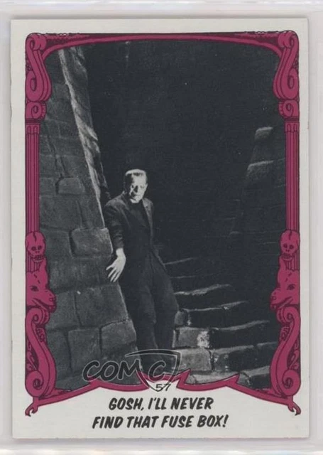 1980 Topps Creature Feature You'll Die Laughing #57 0rq9