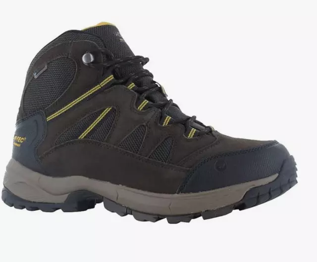 Hi Tec Beaniedra Mens Boots Hi-Tec Mens Waterproof Hiking Treking Trail Boots