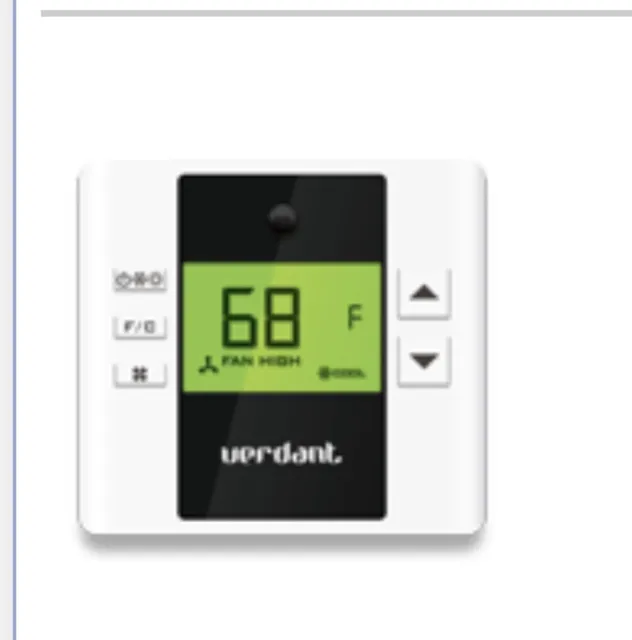 Verdant VX-TR (ACT) Wired Thermostat w/ Sensor.  Brand New!