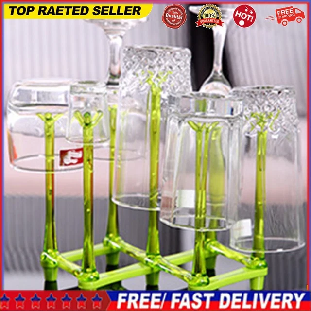 Practical Bottle Drying Rack Non-Slip Bottle Drying Holder for Glasses Cups Mug