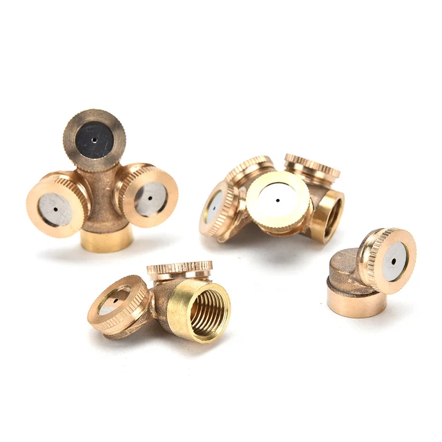 Fine Fog Mist Nozzle In Brass 3-Hole, For Garden Watering,Roof Cooling At ₹ 249/piece In Pune