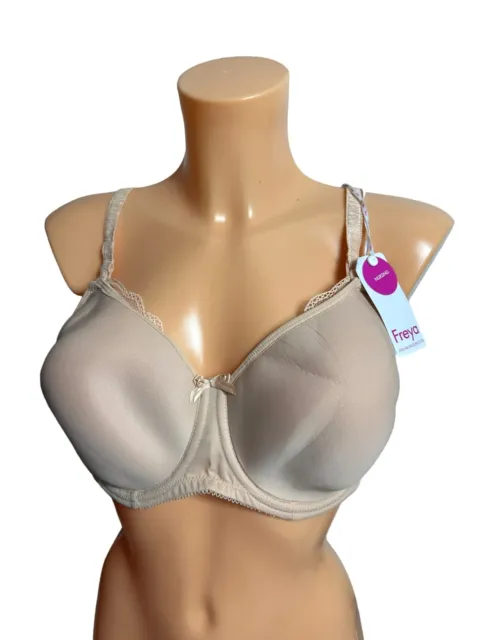 BNWT FREYA NEW NURSING PURE FULL CUP ACCESS UNDERWIRE MOULDED BRA SIZE 40D
