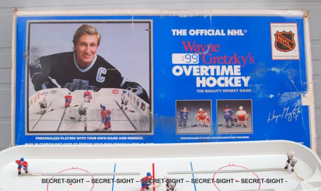 Wayne Gretzky NHL Overtime Detroit Red Wings Single Table Hockey Game  Players