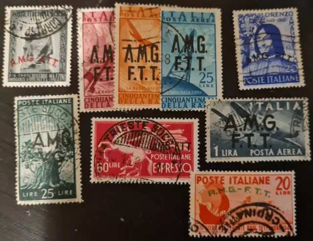 Italy Stamps - Allied Occupation Stamps - Amg-Ftt - Trieste