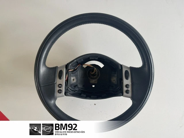 Volant Multifonction Mini R50 R52 R53 En Cuir Biton - Occasion Fonctionnel, Pour Modèle Mini Cooper