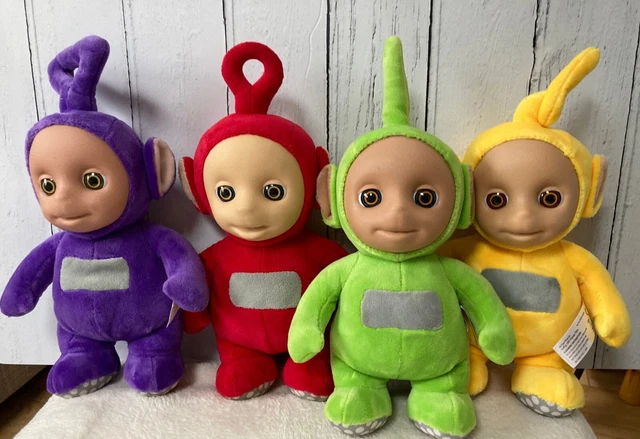 Teletubbies Plüschtiere Set – Alle 4 Figuren, Superweich & Kuschelig, Für Kinder
