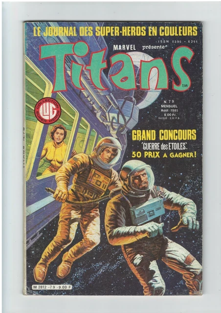  Titans  N° 79 Marvel édition Lug d'Août 1985 en bon état