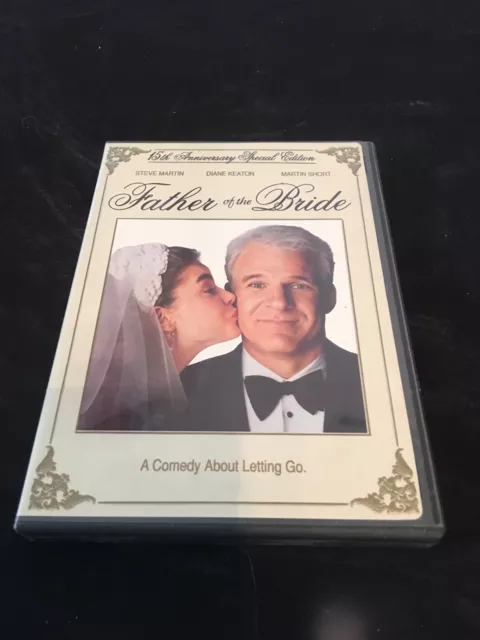 Father of the Bride (DVD, 2005, 15TH Anniversary Edition) VG