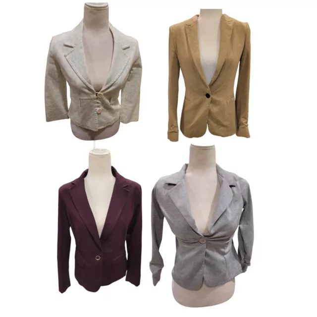 Blazer Suit Jacket Women's Size Small/6 Work School Career Value Lot of 4