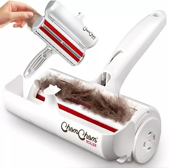 Chom Chom Roller Pet Hair Remover and Reusable Lint Roller  ChomChom Cat and Dog