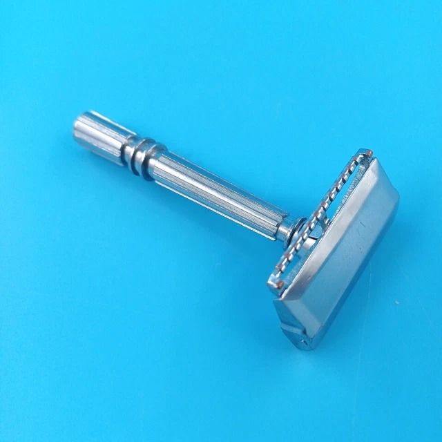 Vintage 1930s Gem Micromatic Pat. Nos. 1739280-1773614 Single Edge Safety Razor