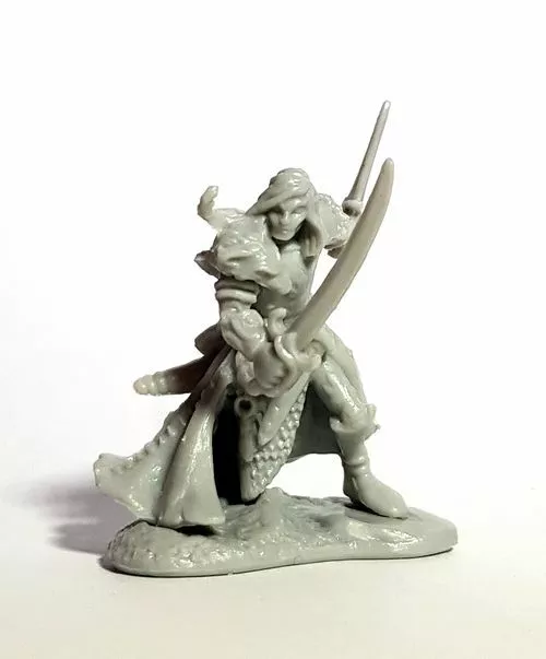 1x ARAVIR WARRIOR - BONES 4 REAPER figurine miniature rpg jdr guerrier 77677