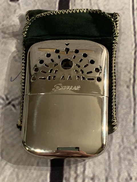 VTG. PEACOCK PETERSONS Jon-E Pocket Hand Warmer Made in Japan w
