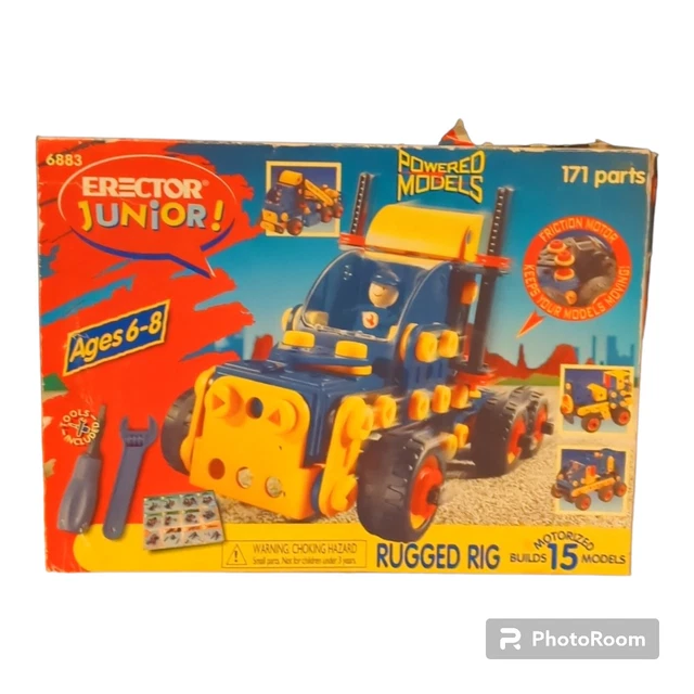 Meccano Erector 638-Piece Super Construction 25-in-1 Motorized Building