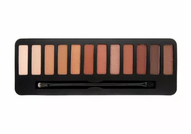 W7 Blazin' Neutrals on Fire Eye Colour Palette - 12 Shades