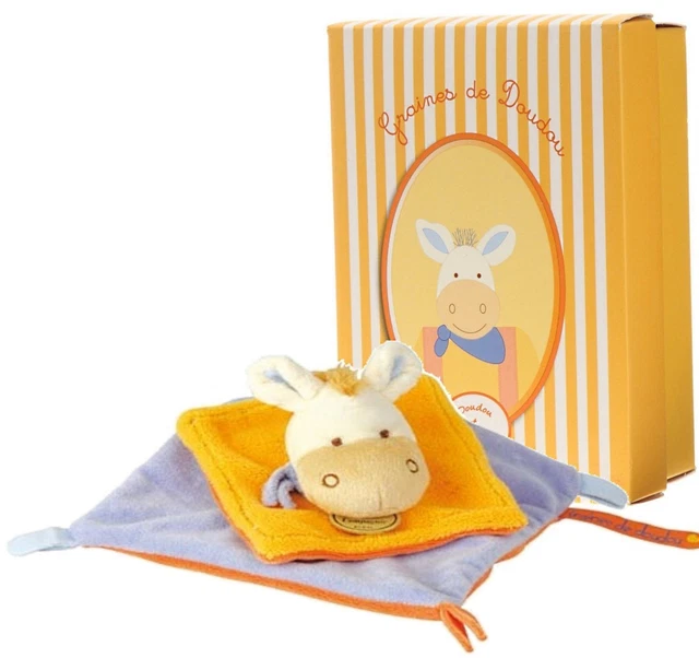 graines de Doudou et Compagnie ane ass esel cheval horse jaune orange plat âne 9