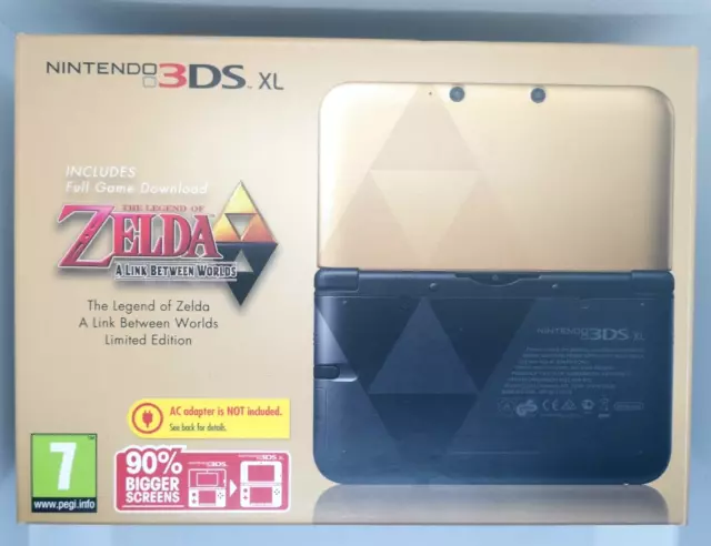 Nintendo 3DS XL The Legend of Zelda: A Link Between Worlds Limited Edition