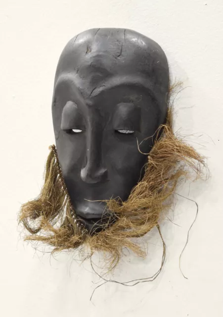 Mask African Lega Passport Mask Congo Raffia Wood Ceremonial Travel Lega Mask 3